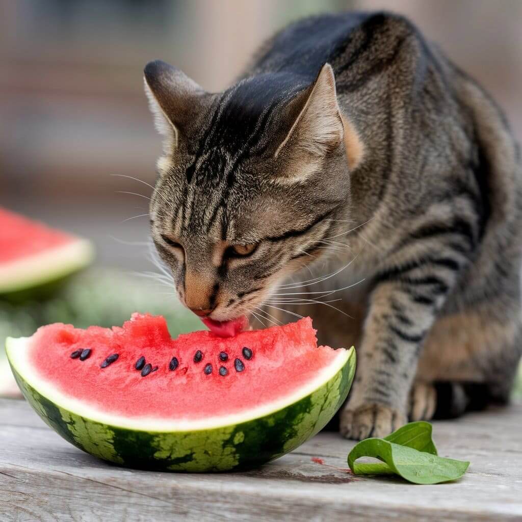 Can cats have watermelon